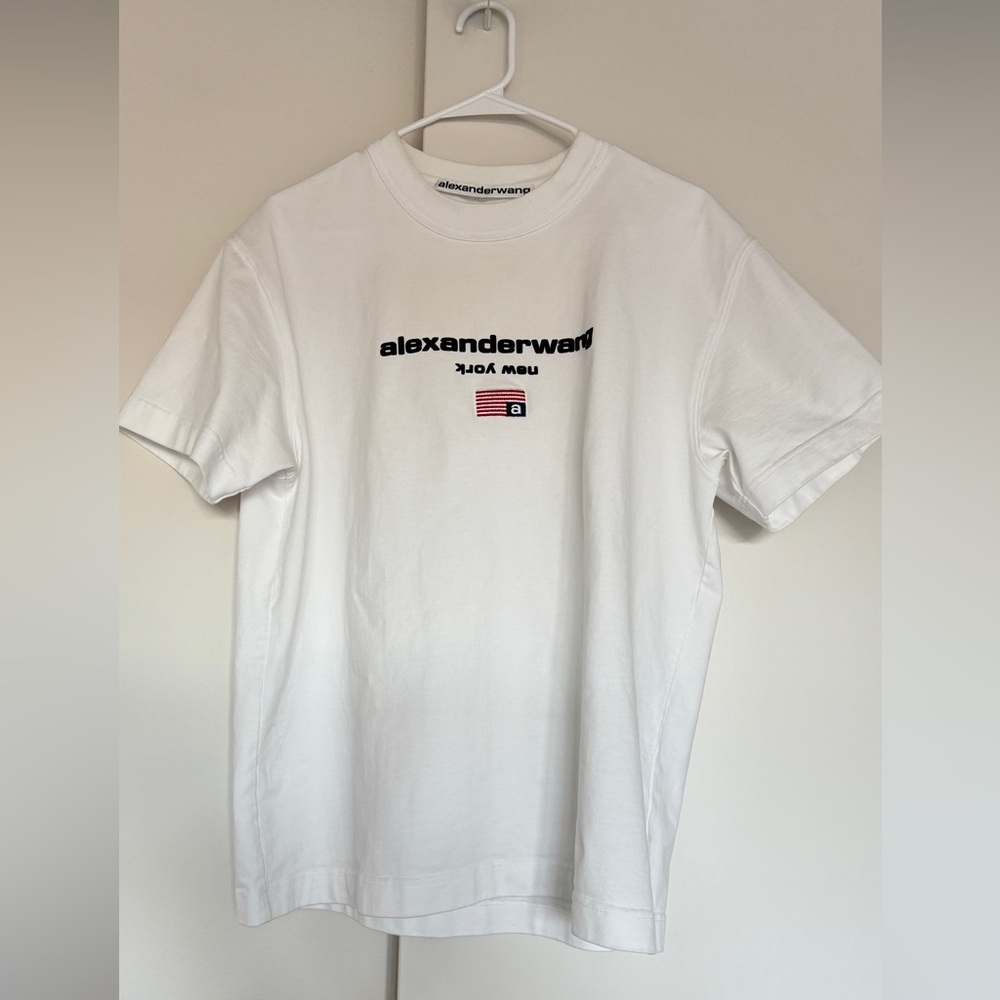 Alexander Wang Women Short Sleeve Tee Size S
